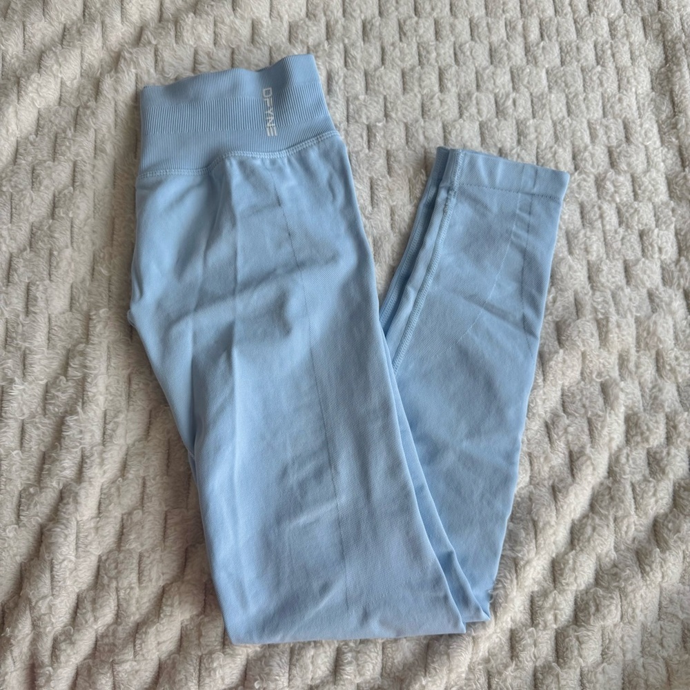 (Reserved) DFYNE Blue Dynamic Leggings S
